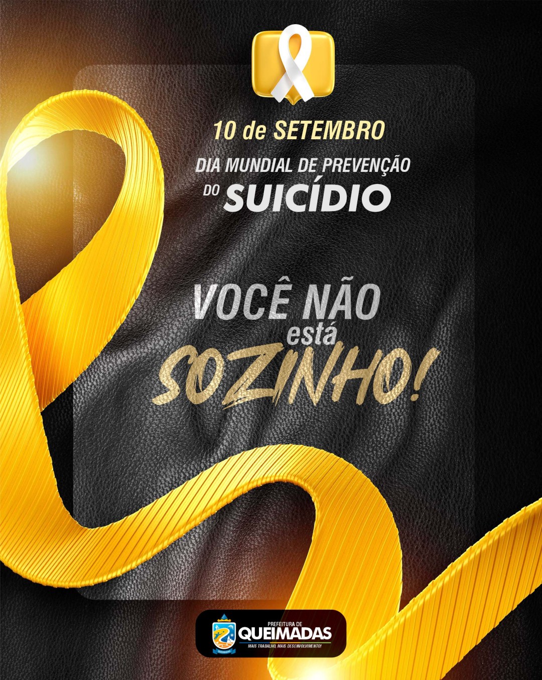 Dia Mundial de Prevenção ao Suicídio - 10 de setembro