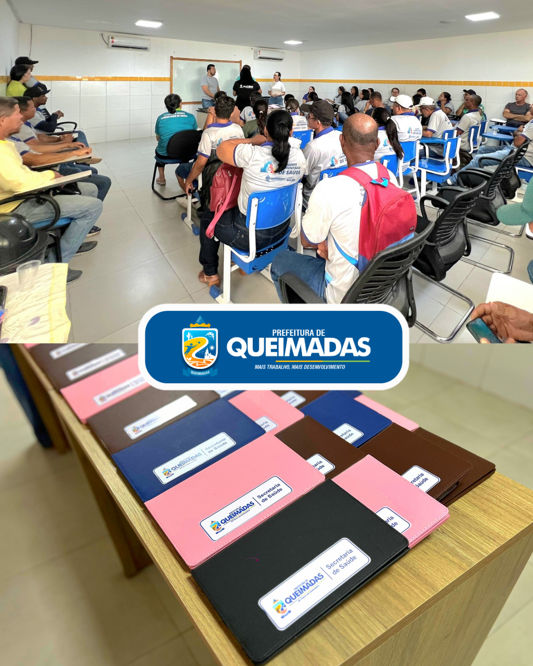 Secretaria de Saúde entrega tablets e reforça modernização do trabalho dos Agentes Comunitários de Saúde em Queimadas