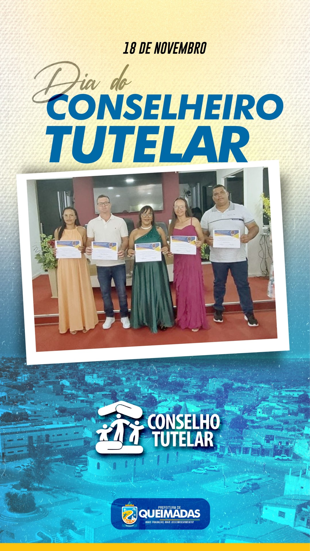 Dia Nacional dos Conselheiros Tutelares  - 18 de Novembro