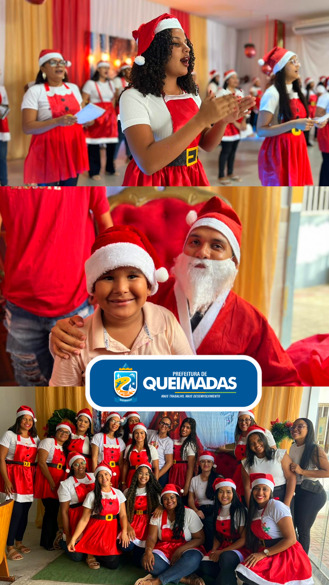 CEMEIQ realiza Natal Solidário e encerra atividades de 2025 com celebração aos avanços da Educação  Especial no município