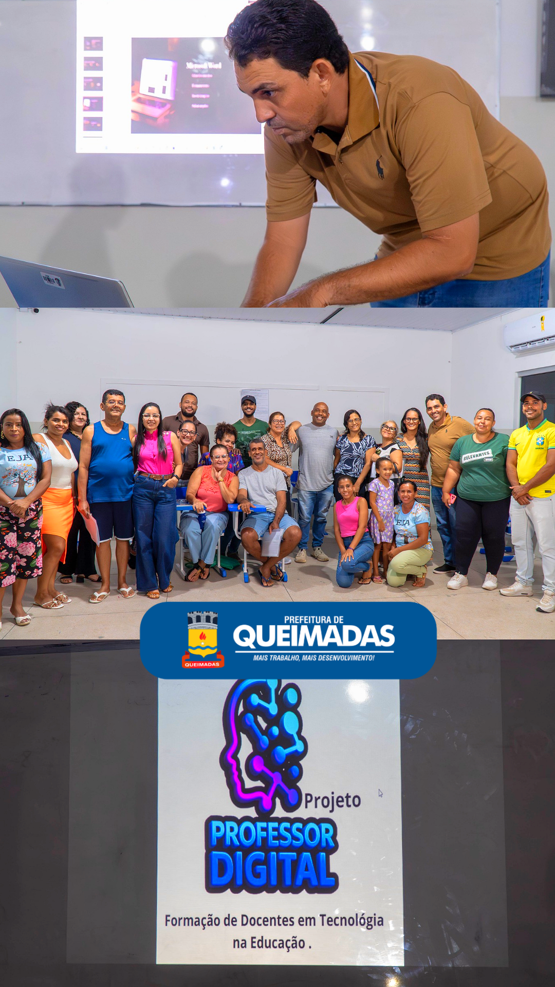 SEMEQ promove Café Pedagógico da EJA e inicia formação do Professor Digital